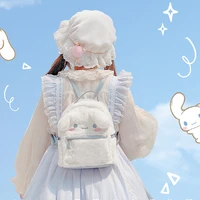 sanrio kawaii ms shoulder bag anime dolls my melody cinnamon dog cute japanese and korean jk backpack for girls children gift