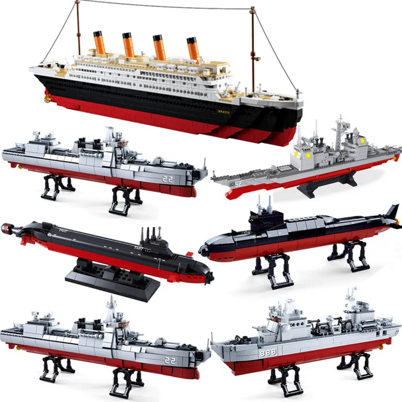 

Набор кубиков для сборки корабля военно-морского флота, корабля, модель круиза, обучающие игрушки для детей