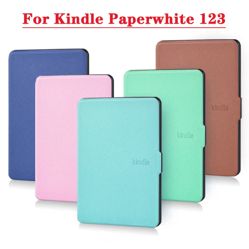 

New Case For Funda Kindle Paperwhite 1 2 3 EY21 2012 5th Gen 2013 6th 2015 7th Generation DP75SDI Smart Cover Auto Wake Sleep