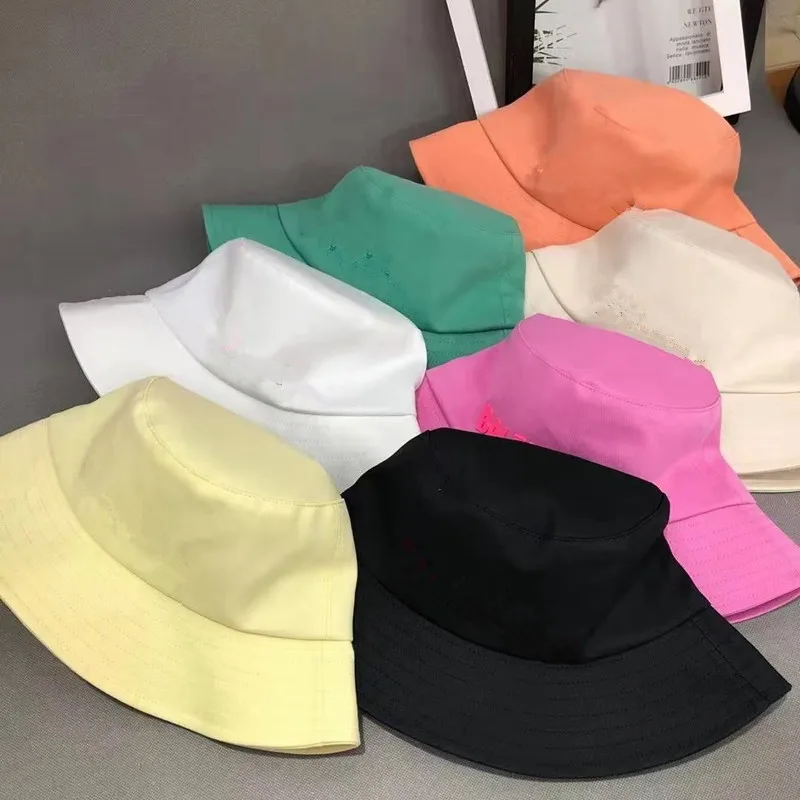 

Branded Fisherman Hat Fashion Summer Ladies Sun Hat Tide Letter Printing Wild Women's Bucket Hat Hip Hop Bucket Hat Cap
