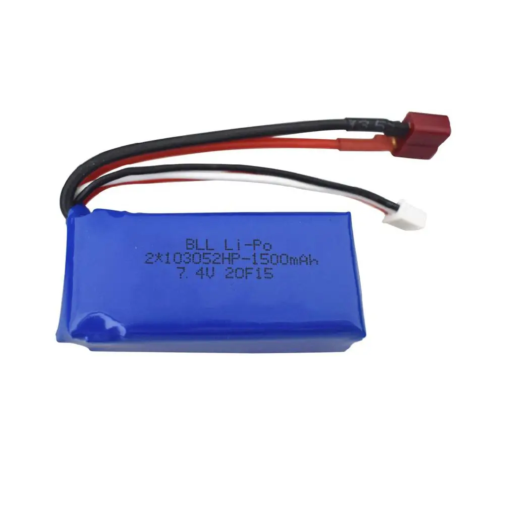 7 4 V 1500mAh литий-полимерный Батарея RC автомобиль запасные Запчасти для WLtoys A959-B A969-B