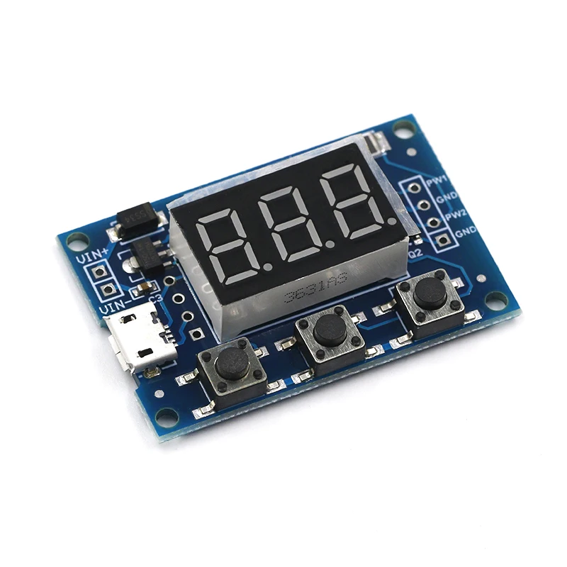 DC 5-30 в Micro USB 5 В мощность независимый генератор pwm 2 канала двойной способ цифровой
