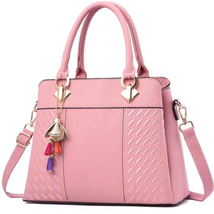 Light Pink Новые роскошные сумки, женские сумки, дизайнерские сумки для женщин, женские сумки через плечо, дизайнерские сумки, высокое качество, сумка для покупок - Цвет: Light Pink