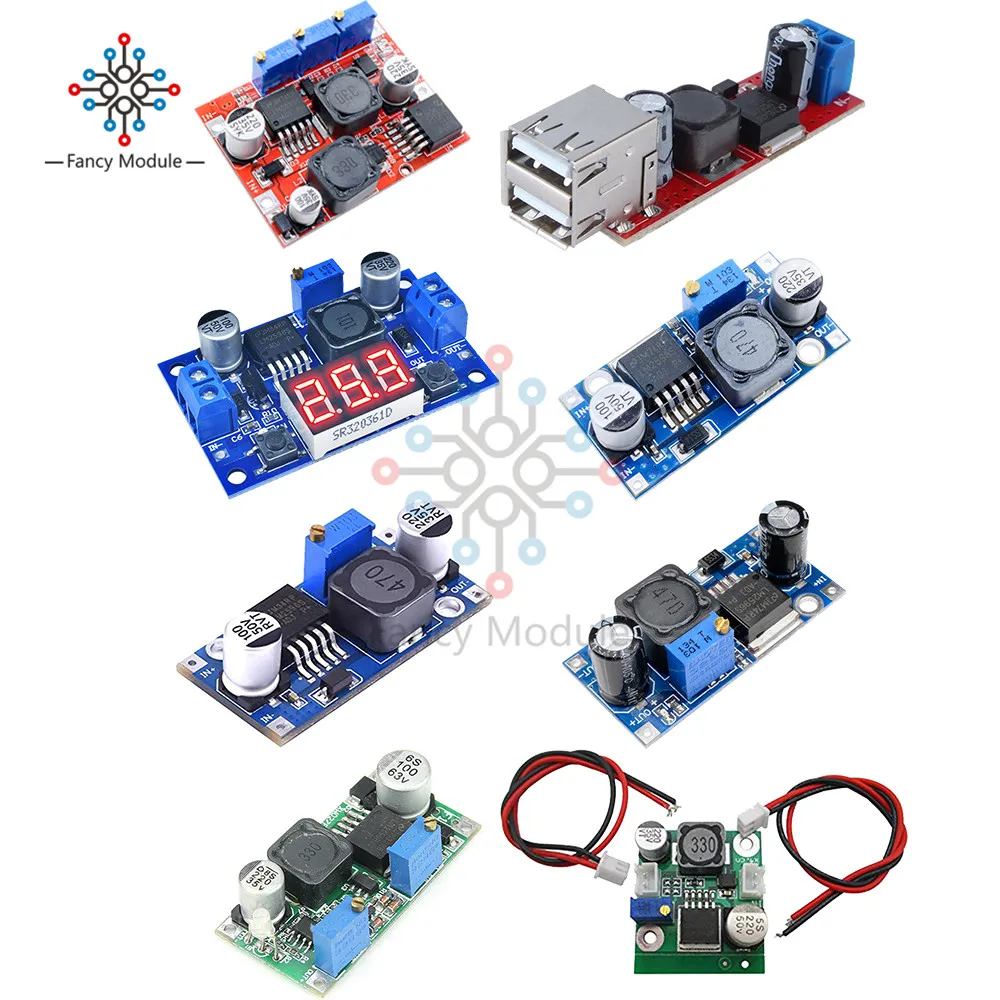 LM2596S LM2596 DC-DC 3,2 V-40 V до 1,25 V-35 V 2A Регулируемый понижающий блок питания понижающий преобразователь модуль регулятора напряжения