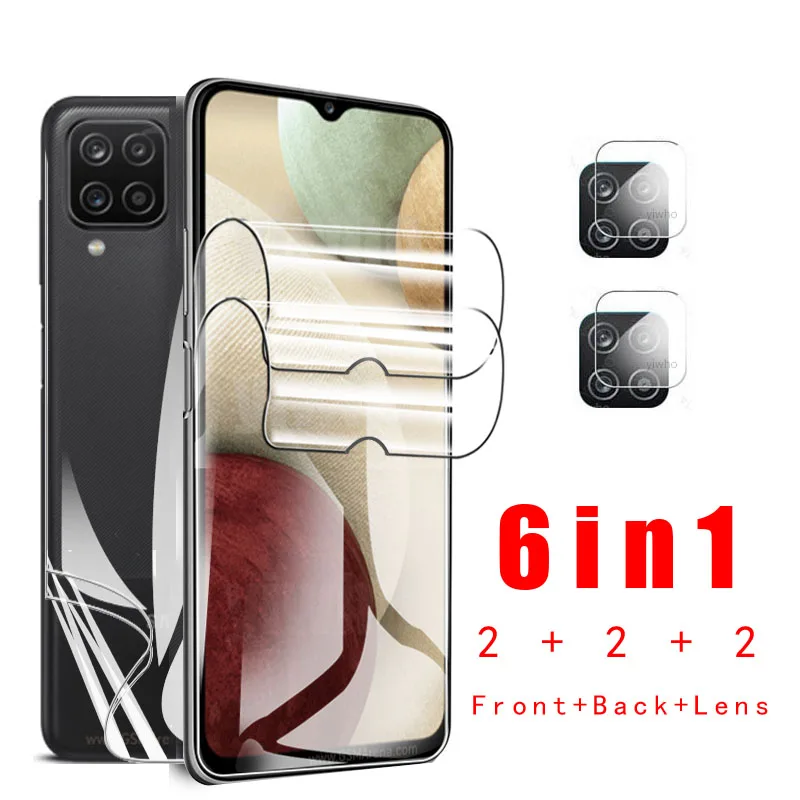 

Screen Protector Hydrogel Film On For Samsung Galaxy A12 Protective Glass A12 A 12 A12s A125F A51 A71 A32 A52 A72 A22 Lens Film
