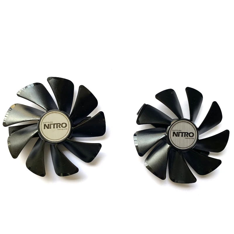 2pcs New 95mm CF1015H12D PC cooling fan Graphics Card gpu For Sapphire NITRO RX 580 590 RX480 RX470 8G video card | Компьютеры и офис