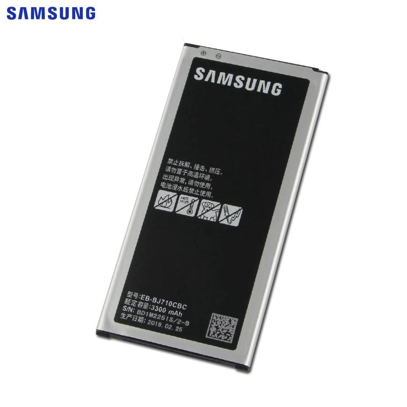 Оригинальная запасная аккумуляторная батарея для SAMSUNG GALAXY J7 2016 Edition J7108 J710F J710H J710K