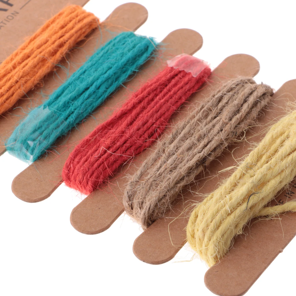 

Multicolor Cord DIY Tag Celebration Crafts Decorative Rope 2m
