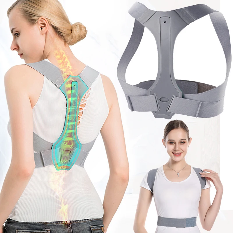 

Дышащий корректор Postur, регулируемый Поясничный ремень для спины, плечевой ремень, ортопедический бандажный корсет для мужчин