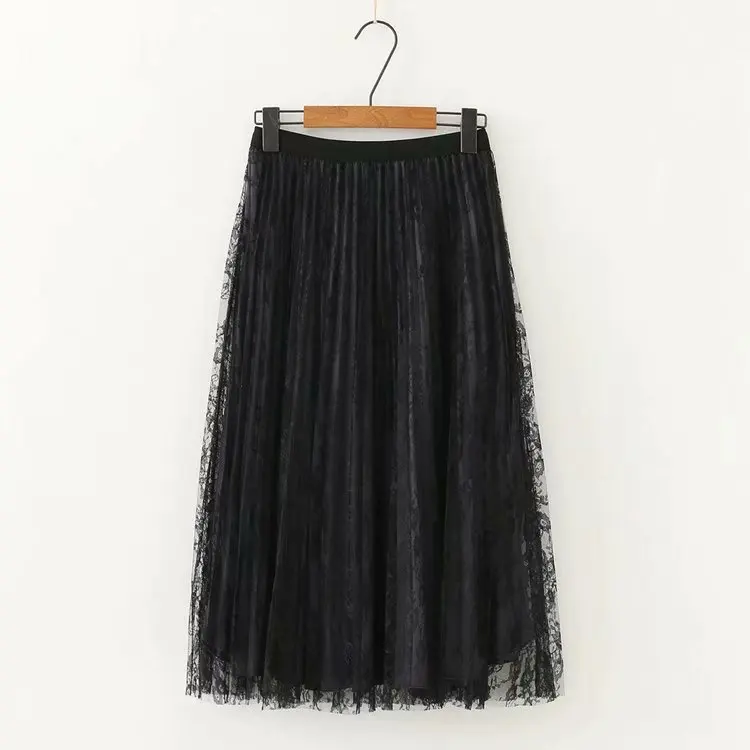 Повседневные женские юбки размера плюс осень 2019 модные с обеих сторон можно