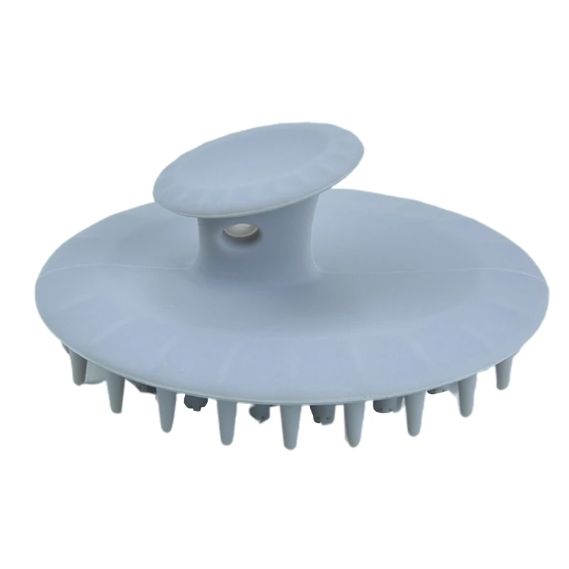 

Oval Silicone Hair Scalp Massager Shampoo Brush Shampoo Massage Brushes