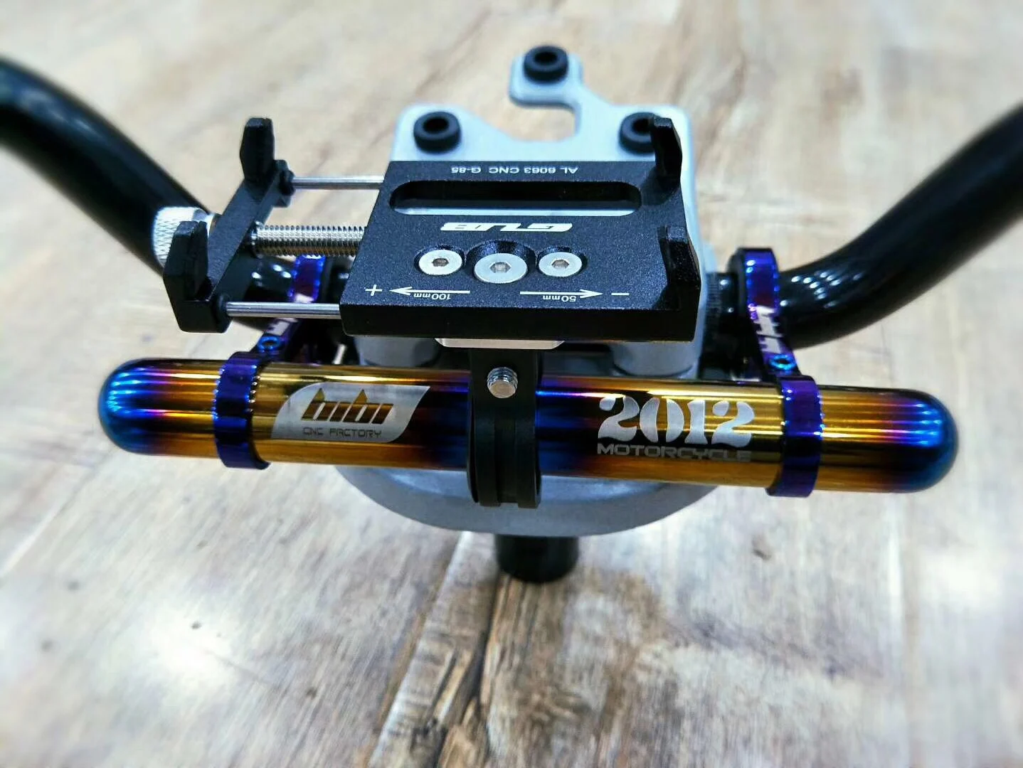 Многофункциональный кронштейн для телефона с титановым покрытием Niu N1s N1 высокое