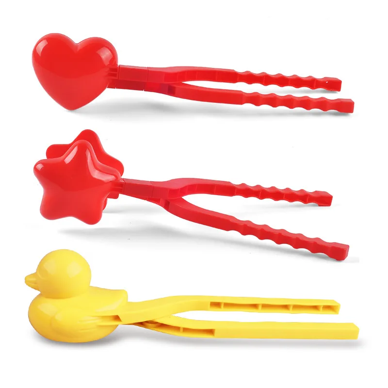 Детская пластиковая формочка в форме утки для снега песка медведя сердца | Спорт