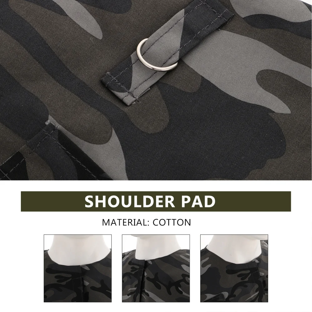 

1Set Shoulder Pad Parrot Flight Suit Strawberry Pattern Bird Pilot Clothes