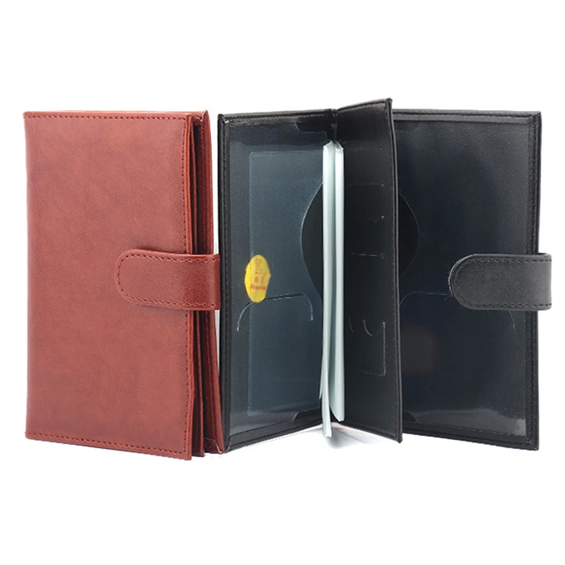 

Обложка для паспорта LKEEP Мужская/Женская, кожаная, для документов, карточек, водительского удостоверения, для путешествий