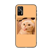phone case for opp realme gt neo gt 5g for gt realme neo gt 5g cute animal cat coque soft tpu funda