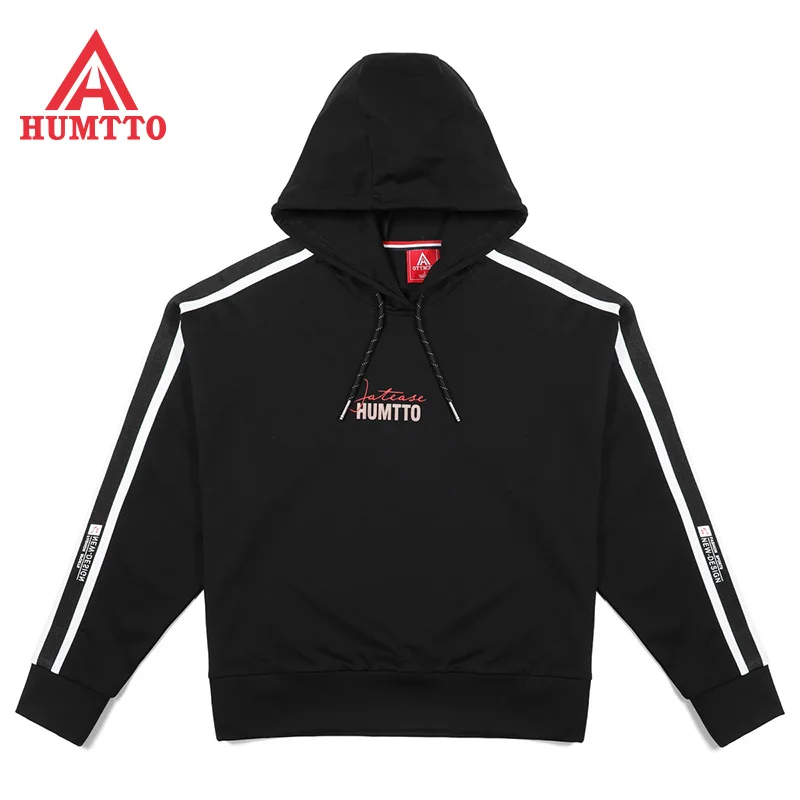 

HUMTTO Autumn Winter Hoodies Sweatshirts Women 2020 Brand Letter Sweatshirt Long Sleeve Pullovers Casual Warm Hooded Tops