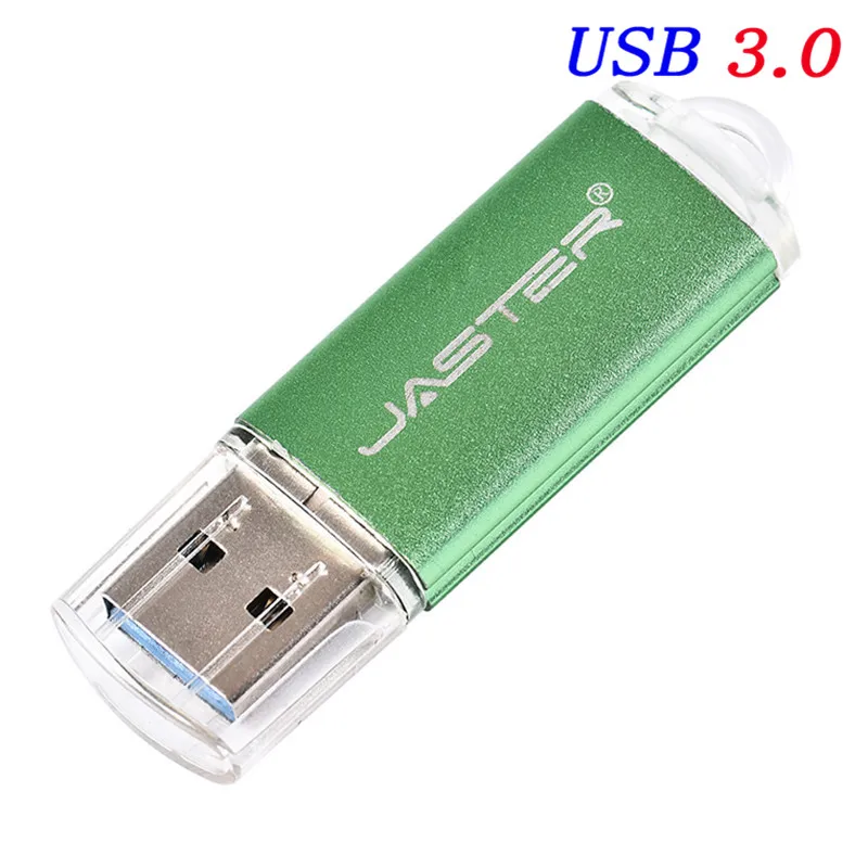 Корабль красочные металлический флэш-накопитель USB флэш-память 3,0 Cle флеш-накопитель USB 3,0 8 Гб оперативной памяти, 16 Гб встроенной памяти, 32 ГБ 128 ГБ флэш-накопитель персонализированный логотип для свадьбы - Цвет: Green