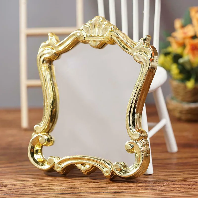 Мини Пномпень зеркало кукла мебель модель для 1/12 кукольный домик игровой дом