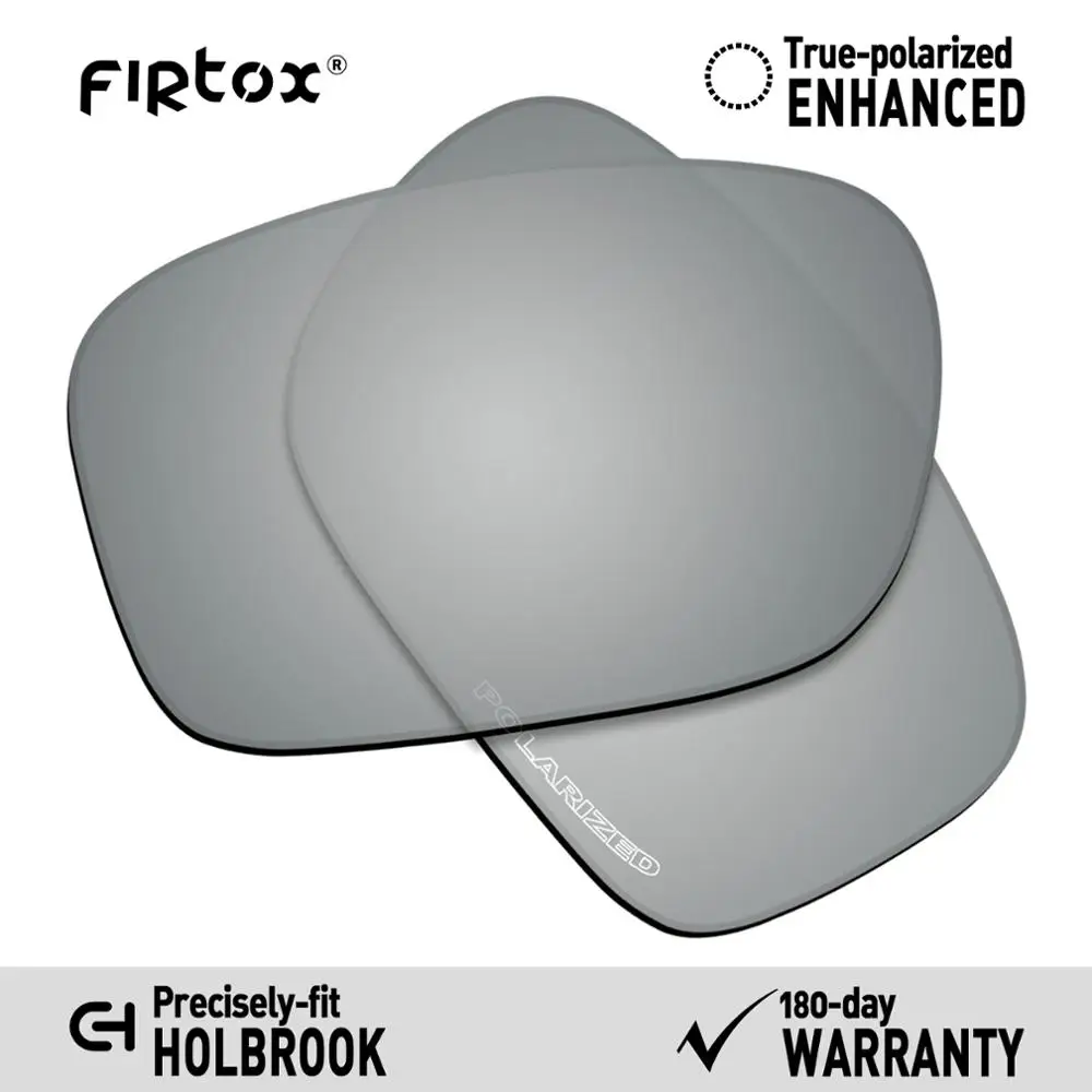 firtox anti seawater polarized lenses replacement for oakley holbrook oo9102 sunglasses lens only multiple colors free global shipping