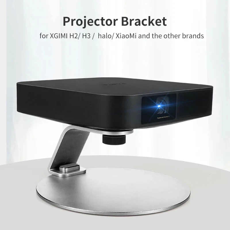 Projector Bracket Desktop Stand Universal Adjustable Projector Holder Mount Suit for XGIMI H2 / H3 / Halo and The Other Brands