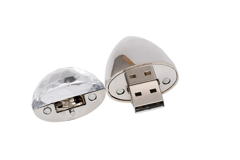 JASTER ожерелье с каплевидными кристаллами форма флеш-диск USB 2,0 ювелирные изделия ожерелье 4 ГБ 8 ГБ 16 ГБ 32 ГБ 64 Гб карта памяти флэш-накопитель подарок