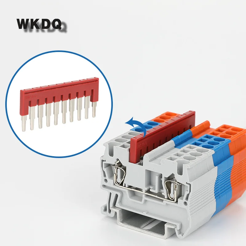 10 шт. FBS10 5 FBS перемычка для проводки PT/ST 2 мм ^ мест Разъем DIN Rail клеммной колодки