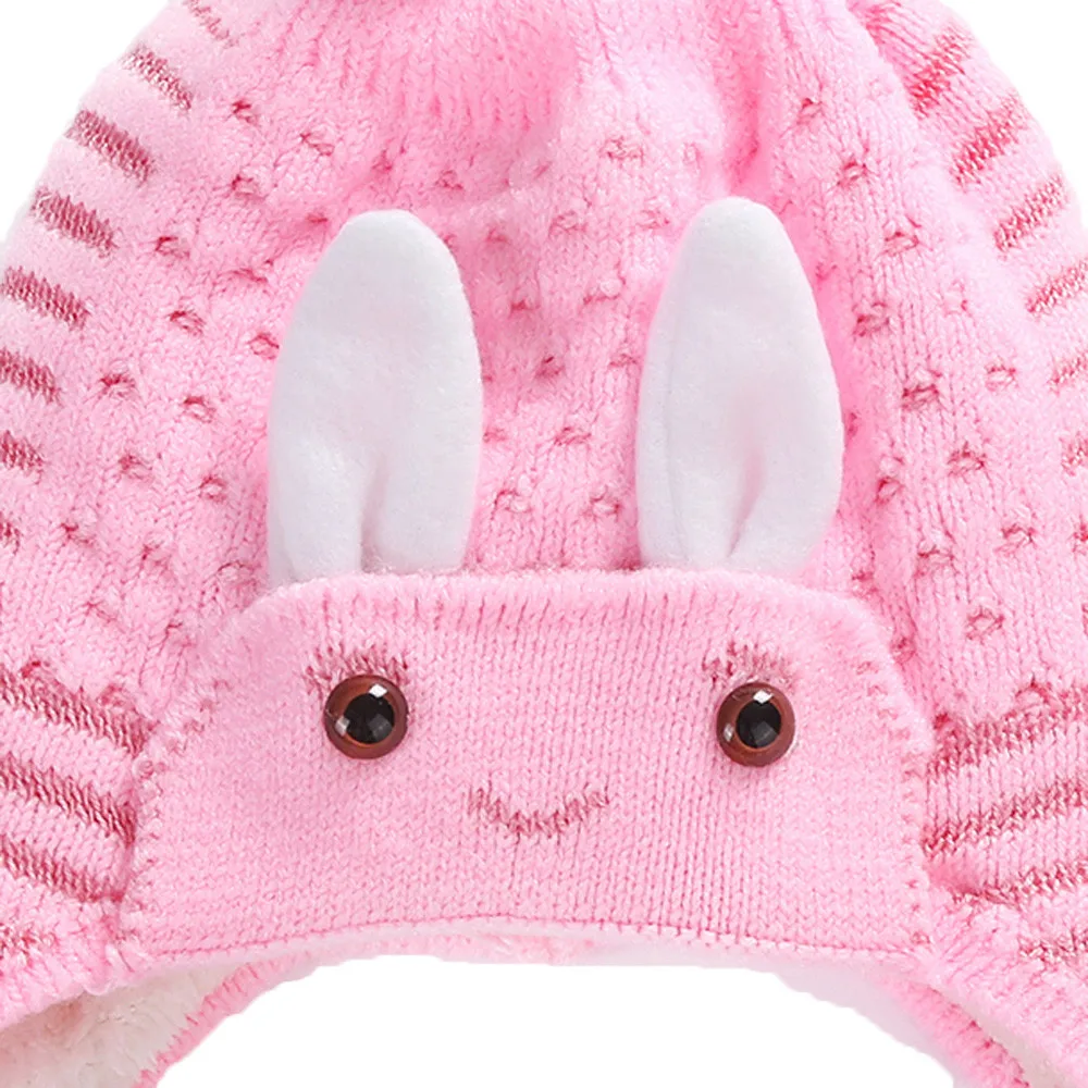 Children Baggy Warm Crochet Winter Wool Knit Ski Beanie Skull Slouchy Caps Hat baby hat knitted Hemming шапка детская | Детская