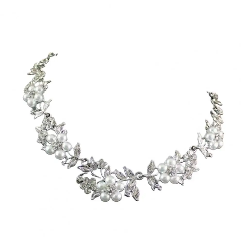 Ожерелье и серьги-капли женские очаровательные модные блестящие украшения из