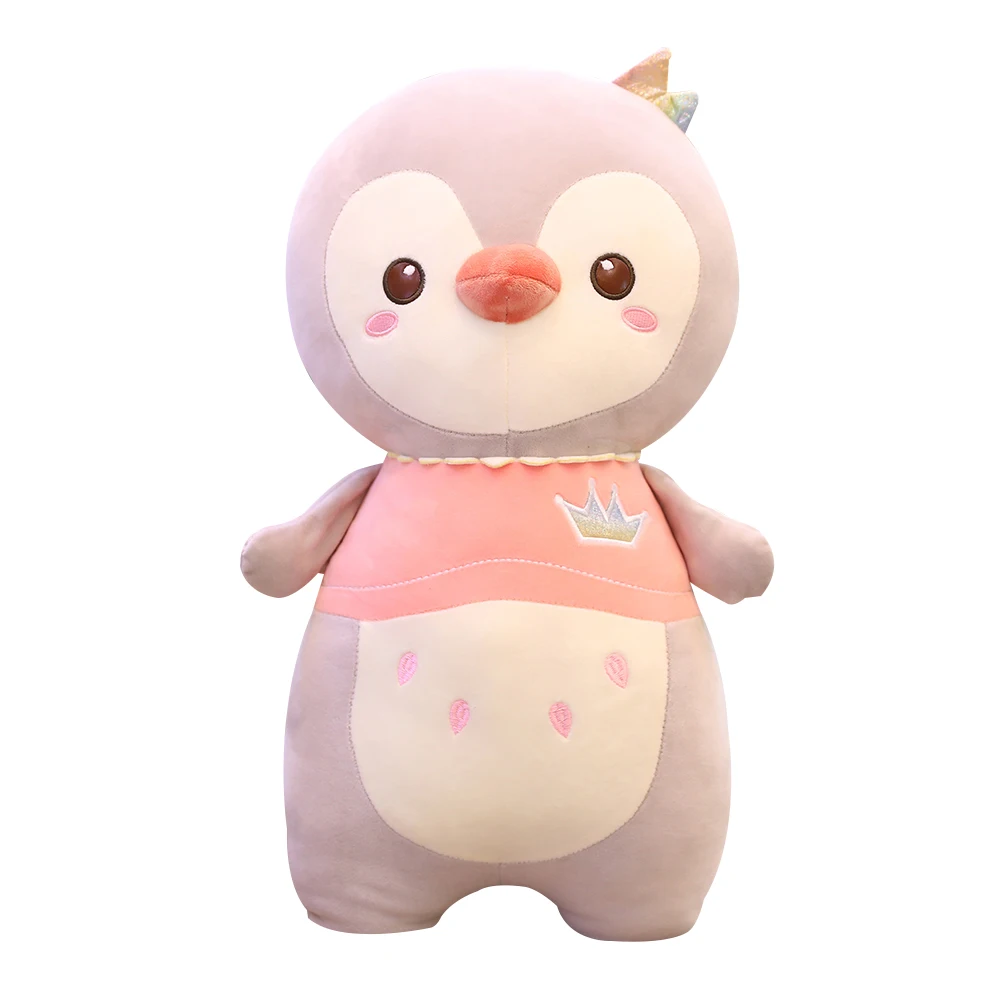 1 шт. мягкая Корона пингвин плюшевая игрушка набитая мультяшными животными кукла