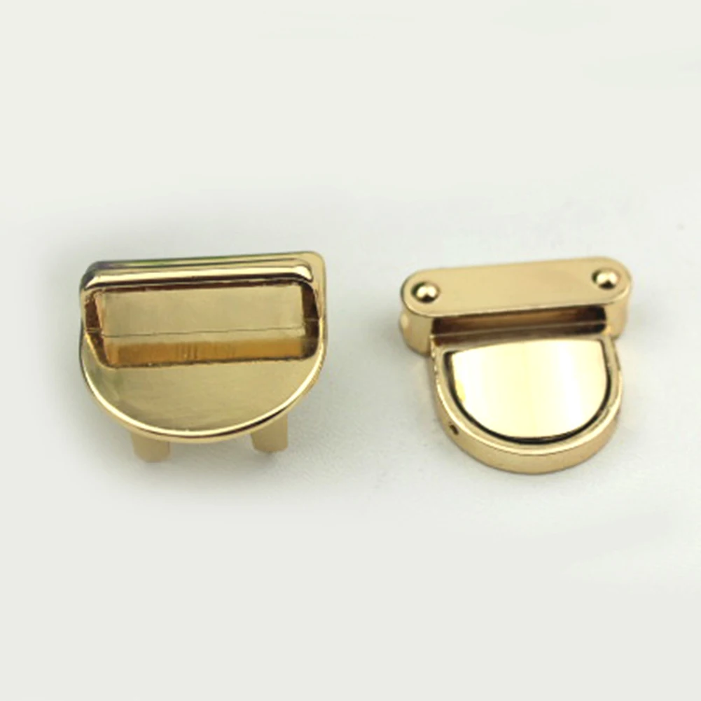 1Pc Practical Metal Clasp Turn Lock Twist Lock DIY Handmade Bag Accessories Purse Handbag Hardware Part Closure 2021 New