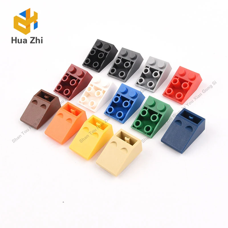 

10PCS 3747 Slope Inverted 33° 3 x 2 [Connections between Studs]Building Blocks Parts MOC DIY Education Build Toys