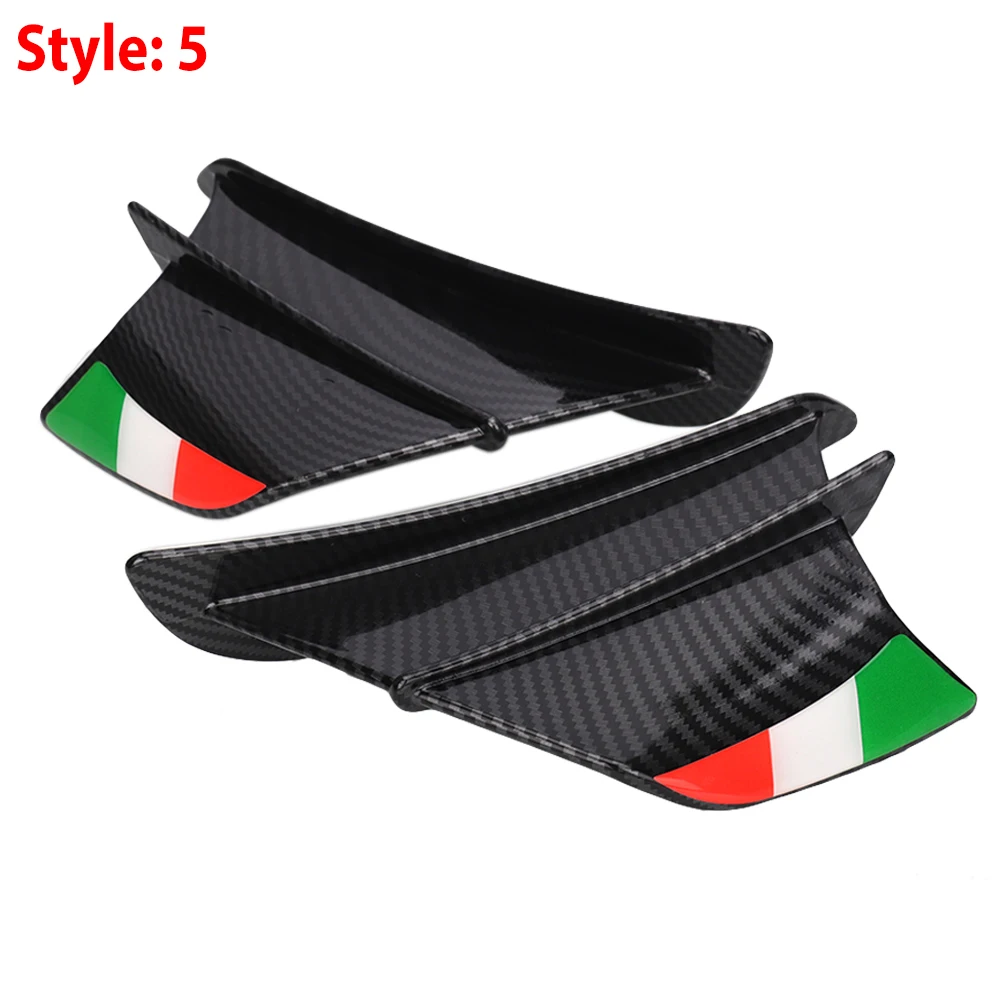 

Для Ducati 899 959 1198 1198S 1199 1299 Panigale V4 V4S V4R V2 Supersport S мотоцикл Winglet комплект аэродинамического крыла спойлер