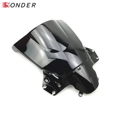 Black Для Honda CBR250R 250R 2010 2011 2012 2013 MC41 CBR250 CBR 250 R дымчатое лобовое стекло для литой мотоциклетный лобовое стекло из поликарбоната для лобового стекла - Цвет: Black