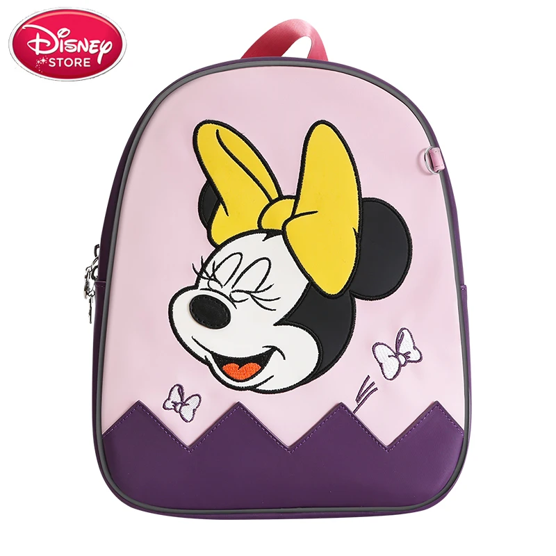 Оригинальная сумка disney для мамы, детская коляска, рюкзак с Минни Микки Маус, дорожная сумка для ухода за ребенком, мягкий подгузник, сумки - Цвет: pink