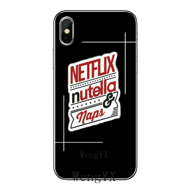 Чехол для телефона Accessories для Huawei P30 P20 Pro P10 P9 P8 Lite Y5 Y6 Y7 Y9 P Smart Plus 2019 в стиле "Netflix and Chill".