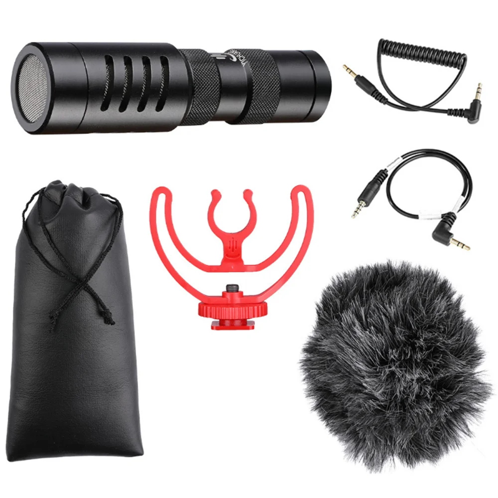 

Universal mini Microphone for Mobile Phone SLR Camera Compact Camera Noise reduction external microphone 3.5mm audio interface