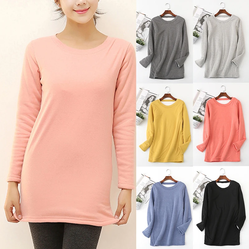 Женский плотный флисовый свитшот зимний бархатный теплый облегающий