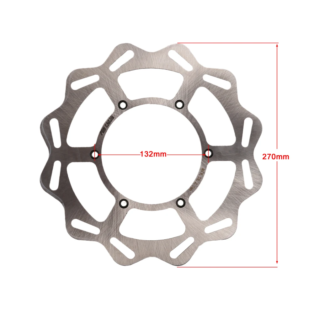 

Передний тормозной диск для мотоцикла 270 мм, диск ротора для Yamaha YZ WR 125 250 250F 250X 250FX 400F 426F 450F YZF WRF внедорожник MX внедорожник