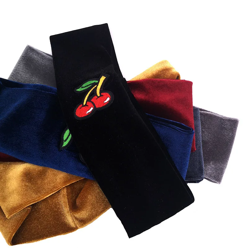 Осенне-зимние Бархатные повязки на голову для маленьких девочек новые мягкие