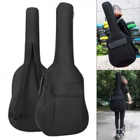 101x34x5cm guitar bag 600d 5mm thick cotton double straps electric guitar gig case box cover ukulele backpacks waterproof