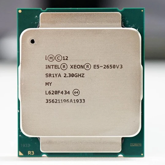 Фото Процессор Intel Xeon E5 2650 V3 серверный процессор 2 3G LGA 2011 3 2650V3 10 ядерный SR1YA для