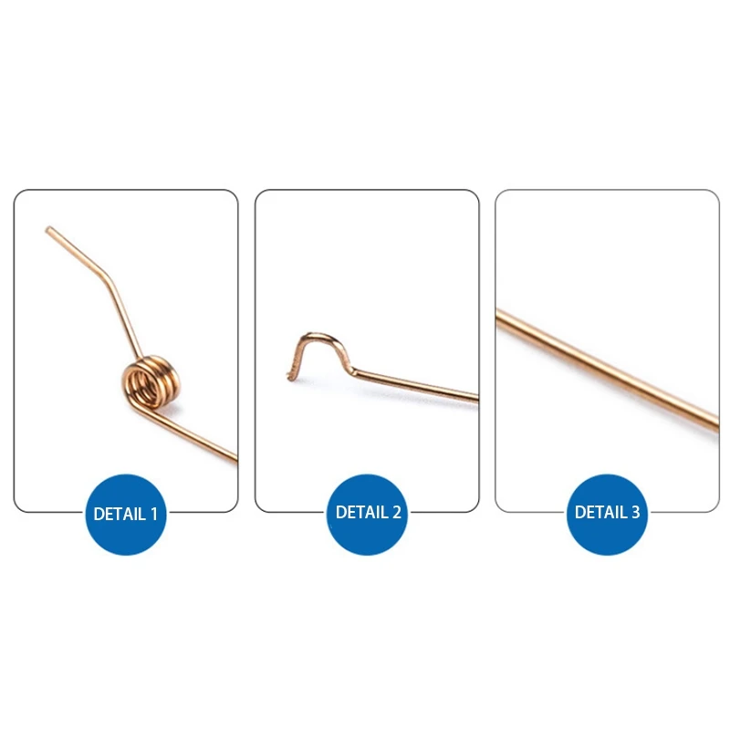 

90 Pcs the Piano Tuning Tool To Turn Machine Spring Middle Spring Piano Parts