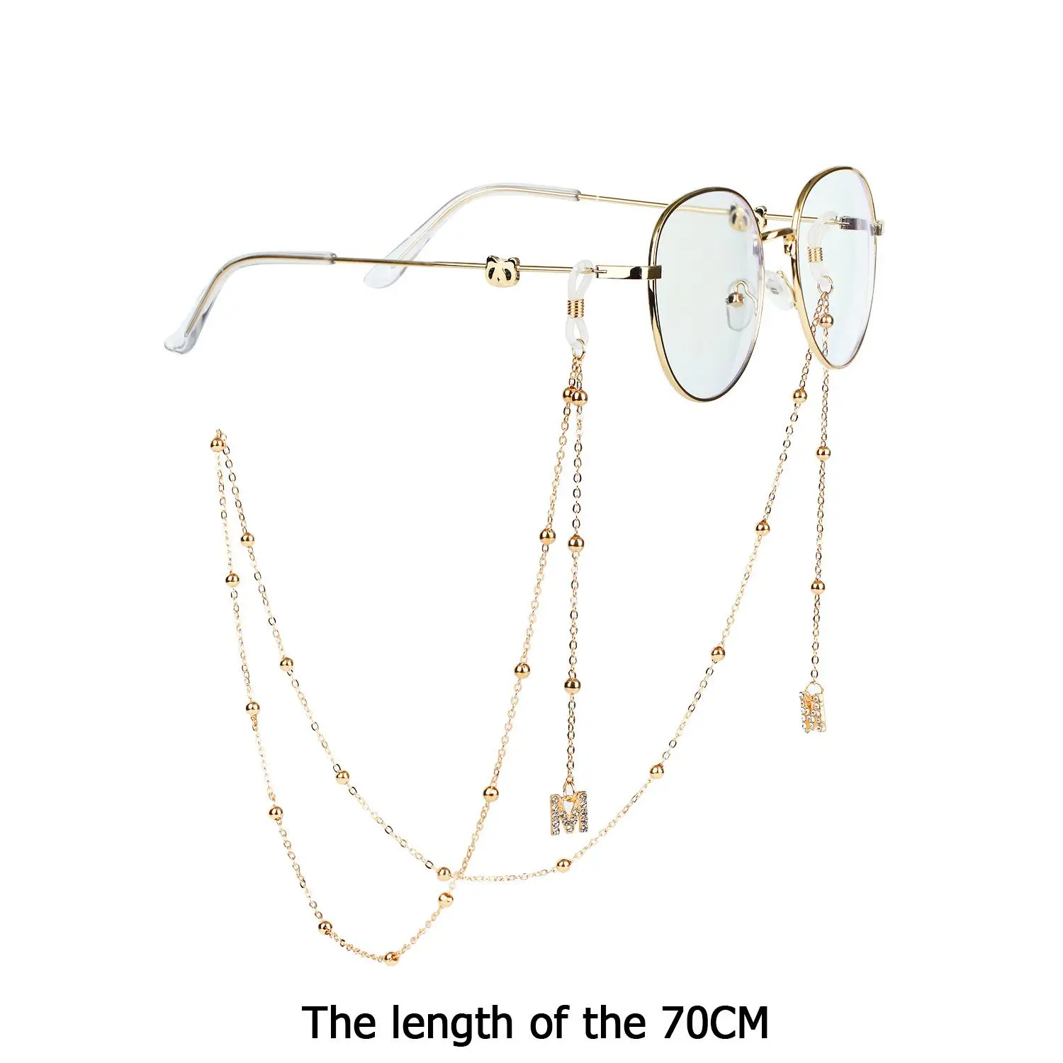 

Fashion Metal Glasses Chains Lightweight Sunglasses Lanyards Anti-lost Reading Glasses Strap Cord Holder Eyewear Accessories