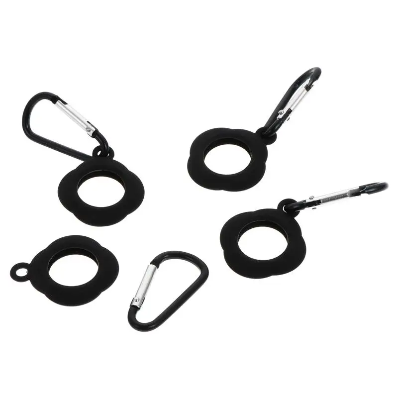 3pcs Protective Tracer Case with Carabiners Tracer Shell Compatible for AirTags