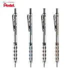 Механический карандаш Pentel, 0,5 мм, автоматический карандаш для рисования, 2 шт., PG1015 (13.17.19), 0,30,50,70,9 мм, металлическая ручка, Graphgear1000