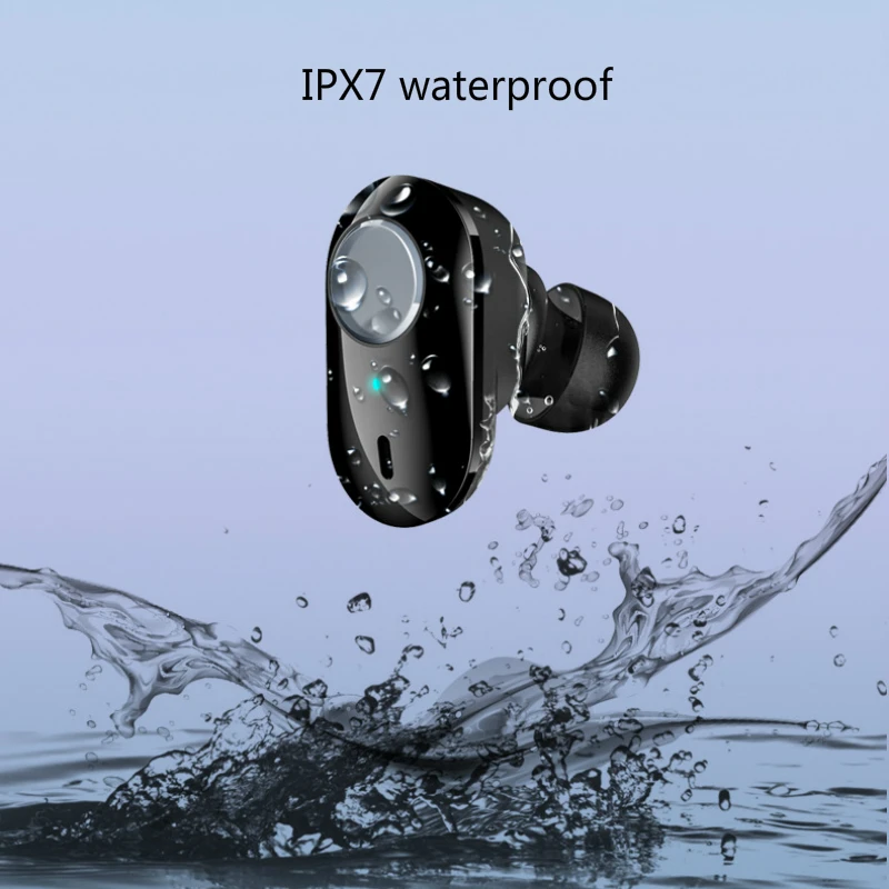 

X66 TWS Wireless Bluetooth Earphones ANC Active Noise Cancelling IPX7 Waterproof Touch Control Earbuds Headset