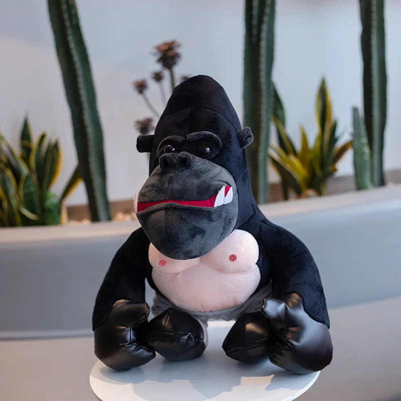 25-50 см фильм Gojila по сравнению с King Kong Плюшевые игрушки монстр орангутанг мягкие