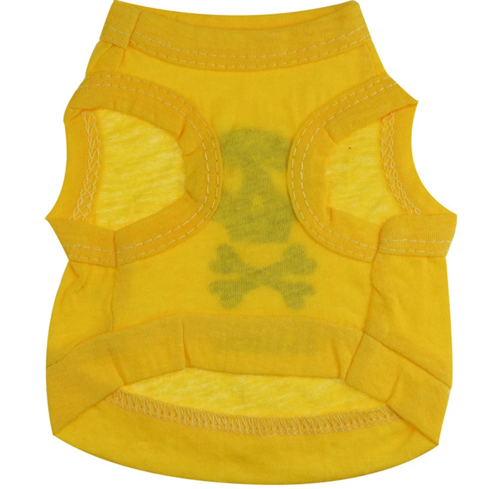 Рубашки для маленьких и больших собак летняя одежда жилет французского бульдога