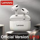 Lenovo LP1S наушники-вкладыши TWS Bluetooth наушники спортивные беспроводные наушники, стерео гарнитура наушники HiFi музыкальные наушники с микрофоном LP1 S для смартфонов IOS и Android